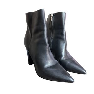 Marc Fisher Black Ankle Boots